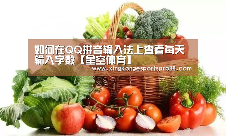 如何在QQ拼音输入法上查看每天输入字数【星空体育】(图1) 星空官网