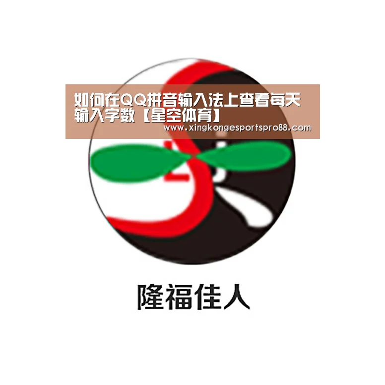 如何在QQ拼音输入法上查看每天输入字数【星空体育】(图4) 星空登录